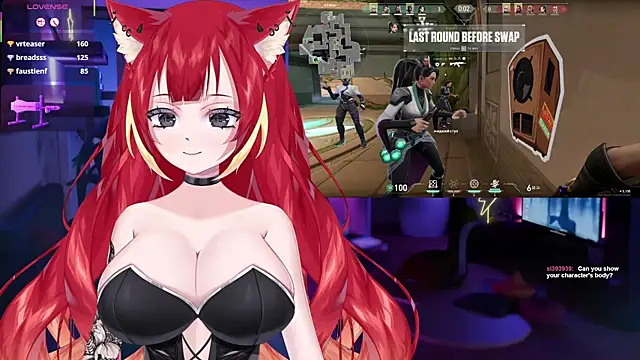 Snapshot of LewdKira_VT chatting on 5, 3, 2025 LewdKira VT online show from 5, 3, 2025