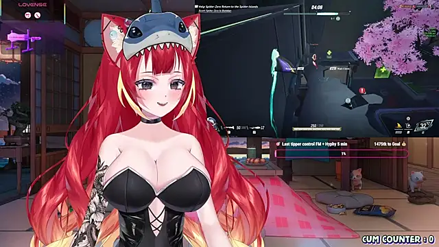 Snapshot of LewdKira_VT chatting on 9, 3, 2025 LewdKira VT online show from 9, 3, 2025