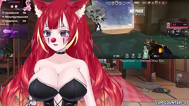Snapshot of LewdKira_VT chatting on 14, 3, 2025 LewdKira VT online show from 14, 3, 2025