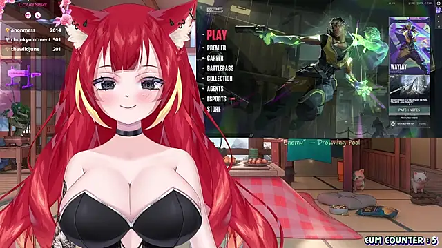 Snapshot of LewdKira_VT chatting on 16, 3, 2025 LewdKira VT online show from 16, 3, 2025