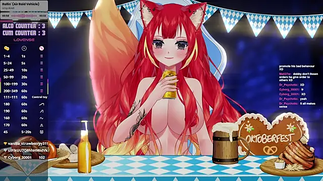 Snapshot of LewdKira_VT chatting on 3, 10, 2025 LewdKira VT online show from 3, 10, 2025