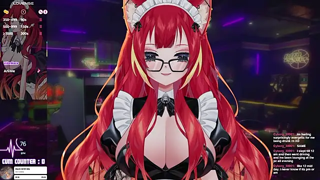 LewdKira VT online show from 13, 3, 2026