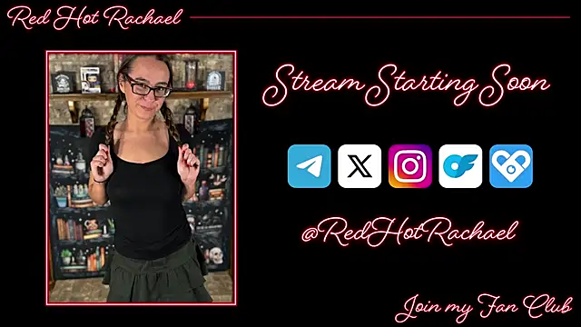 RedHotRachael online show from 19, 2, 2025