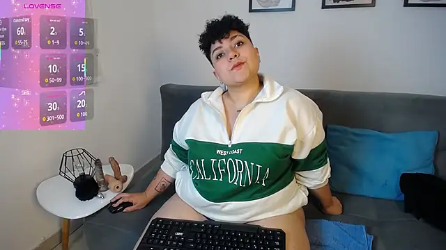 Snapshot of curly_cam_queen69 chatting on 19, 9, 2025 curly cam queen69 online show from 19, 9, 2025