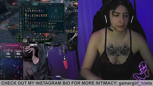 Gamergirl-Linela online show from 5, 1, 2026