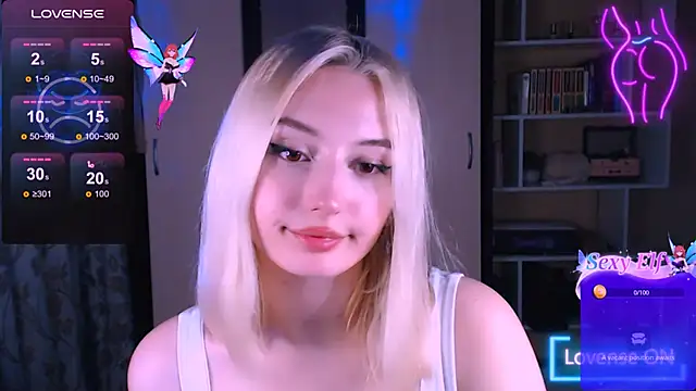 beauty blonde online show from 25, 2, 2025