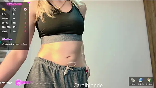 Snapshot of Carolblonde chatting on 27, 2, 2025 Carolblonde online show from 27, 2, 2025