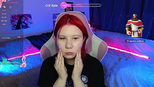 Little kitsune1707 online show from 25, 2, 2025