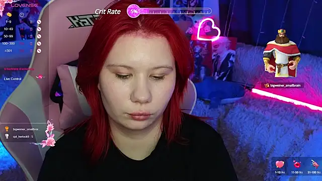 Little kitsune1707 online show from 25, 2, 2025