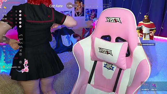 Little kitsune1707 online show from 26, 2, 2025