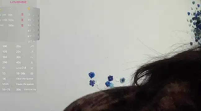 Snapshot of a-lian chatting on 1, 3, 2025 a-lian online show from 1, 3, 2025