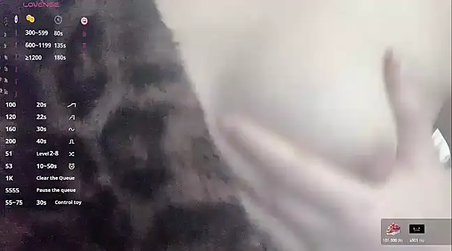 Snapshot of a-lian chatting on 21, 3, 2025 a-lian online show from 21, 3, 2025