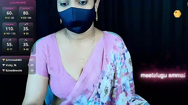 Snapshot of nehanya_telugu chatting on 25, 9, 2025 nehanya telugu online show from 25, 9, 2025