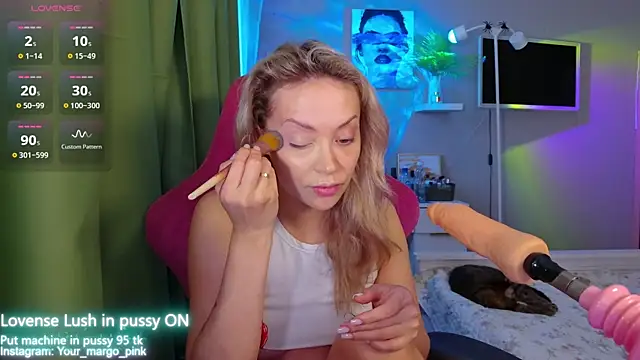 Snapshot of Margony chatting on 10, 11, 2025 Margony online show from 10, 11, 2025