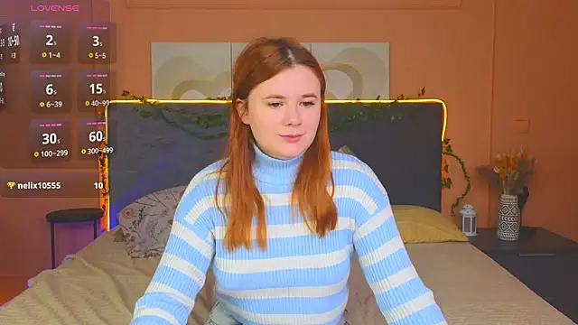 Eva Starlight online show from 28, 11, 2025