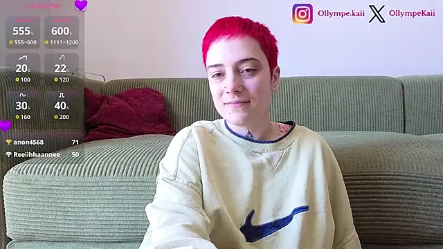 Snapshot of OllympeKaii chatting on 25, 4, 2026 OllympeKaii online show from 25, 4, 2026