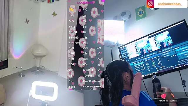 Snapshot of ANDROMEEDA chatting on 26, 6, 2026 ANDROMEEDA online show from 26, 6, 2026