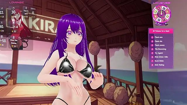 AkiraVixent online show from 22, 3, 2026