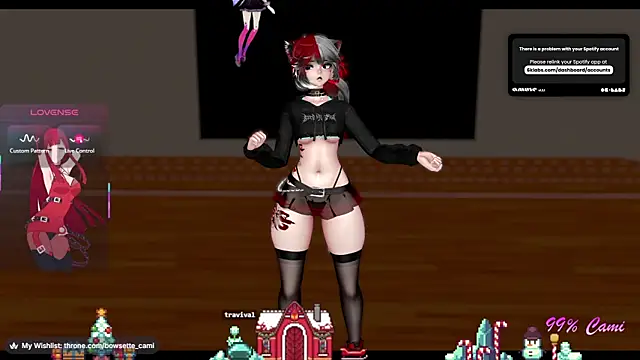 Bowsette Cami online show from 2, 12, 2025