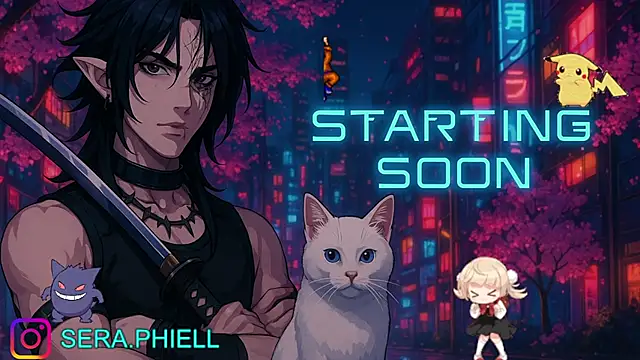 Seraphiell online show from 24, 9, 2025