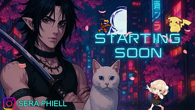 Seraphiell online show from 25, 9, 2025