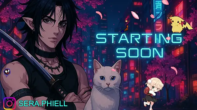 Seraphiell online show from 10, 2, 2026