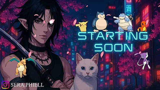 Seraphiell online show from 16, 7, 2026