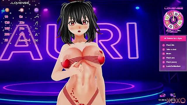 Auri Hikaru online show from 7, 11, 2025