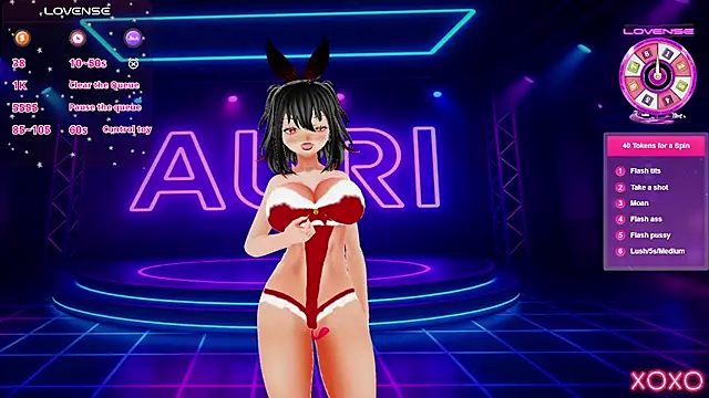 Auri Hikaru online show from 5, 12, 2025