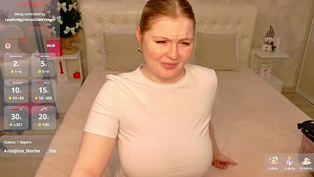 AmeliaDiamond online show from 11, 1, 2026