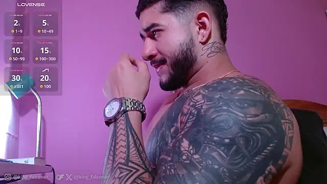 king falconer online show from 14, 4, 2026