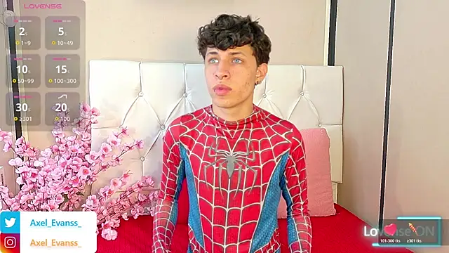 Axel  Evans online show from 18, 10, 2025