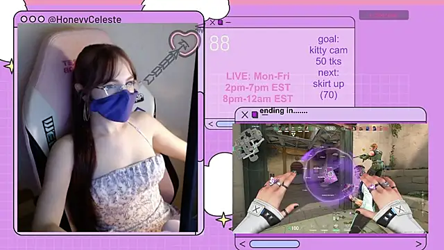 Snapshot of HoneyyCeleste chatting on 28, 7, 2026 HoneyyCeleste online show from 28, 7, 2026