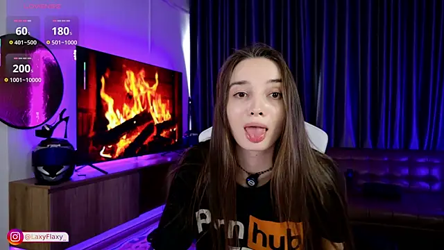 laxyflaxyy online show from 18, 9, 2025