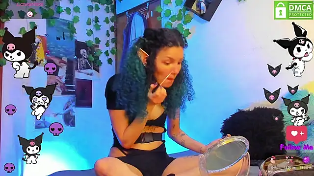 Bluedarkelf888 online show from 12, 7, 2026