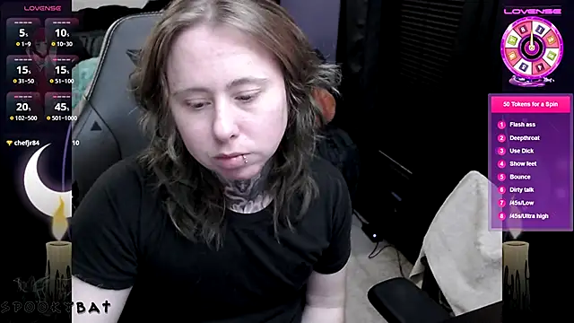 Snapshot of Spookbats chatting on 19, 11, 2025 Spookbats online show from 19, 11, 2025