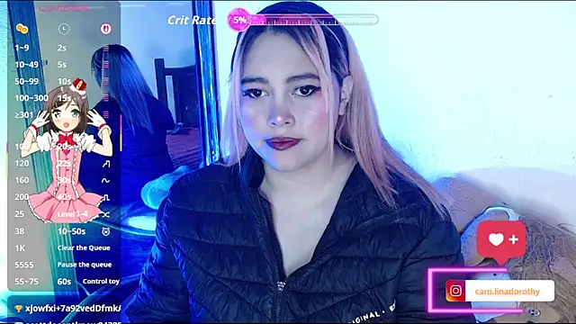 Snapshot of caro_lina20 chatting on 25, 9, 2025 caro lina20 online show from 25, 9, 2025