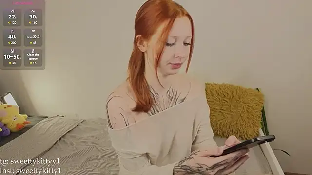 Snapshot of sweettykitty chatting on 25, 7, 2026 sweettykitty online show from 25, 7, 2026