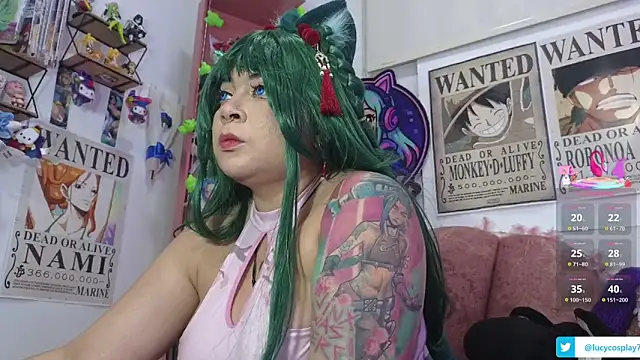 Lucycosplay777 online show from 31, 3, 2026