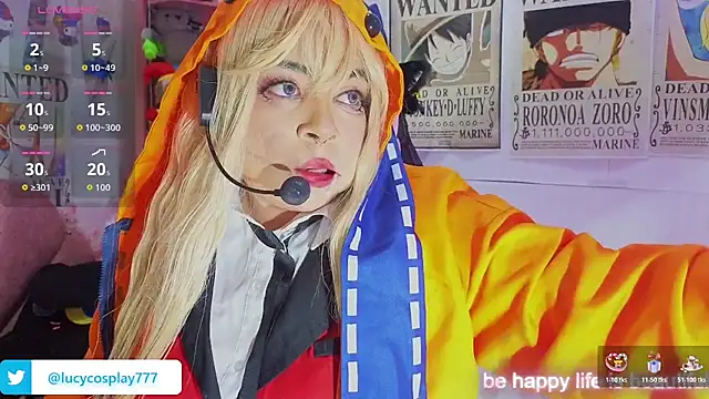 Snapshot of Lucycosplay777 chatting on 27, 5, 2026 Lucycosplay777 online show from 27, 5, 2026