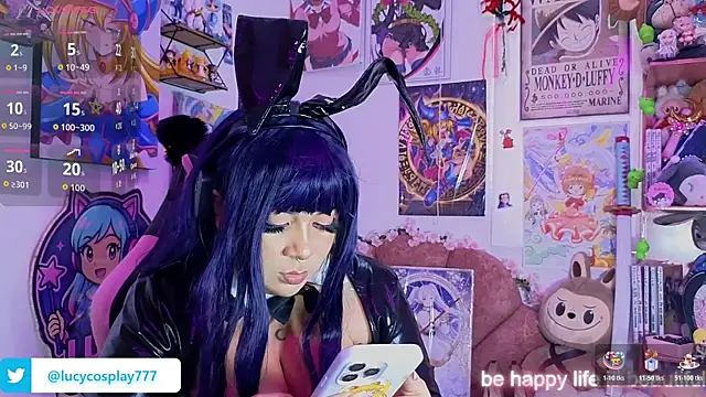 Snapshot of Lucycosplay777 chatting on 27, 7, 2026 Lucycosplay777 online show from 27, 7, 2026