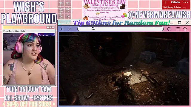 nevermakeawish online show from 18, 2, 2026