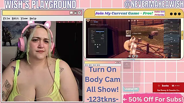 nevermakeawish online show from 19, 3, 2026