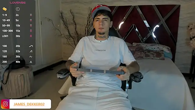 JamesDeker online show from 1, 10, 2025