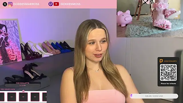 GoddessRoss online show from 14, 11, 2025