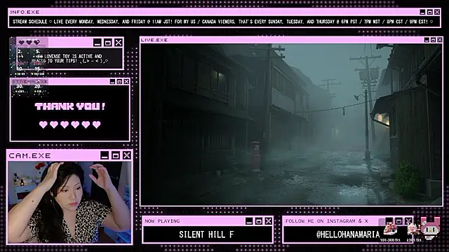 Snapshot of HanaMaria chatting on 28, 11, 2025 HanaMaria online show from 28, 11, 2025