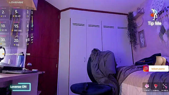 Snapshot of estebandi_do chatting on 12, 9, 2025 estebandi do online show from 12, 9, 2025
