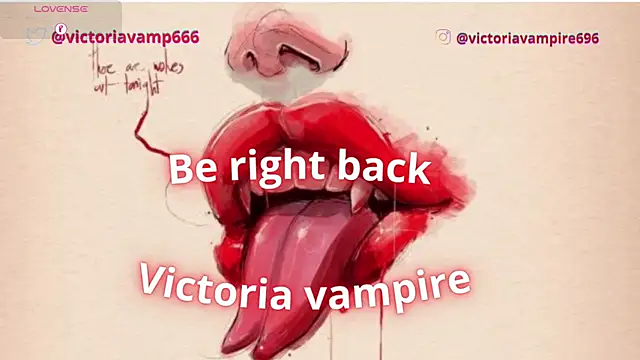 Snapshot of Victoriavampire666 chatting on 17, 5, 2026 Victoriavampire666 online show from 17, 5, 2026