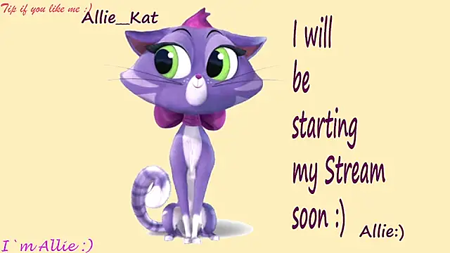 Allie Kat online show from 14, 6, 2026