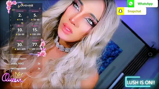 xUrGoddess Bellax online show from 1, 6, 2026
